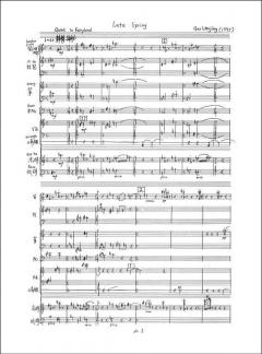 Late Spring. Settimino per Ensemble Cinese, Op. 22 (Guo Wenjing) 