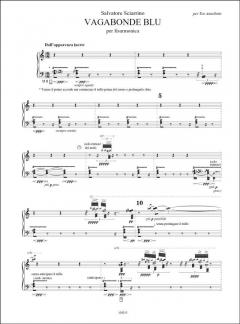Vagabonde Blu, Per Fisarmonica von Salvatore Sciarrino 