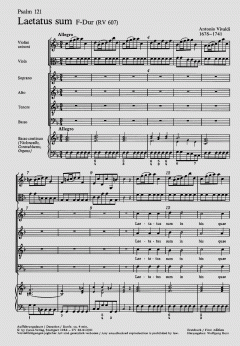 Laeteus sum (Antonio Vivaldi) 