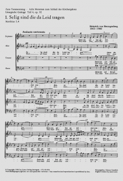 Liturgische Gesänge (Totensonntag) (Heinrich v. Herzogenberg) 