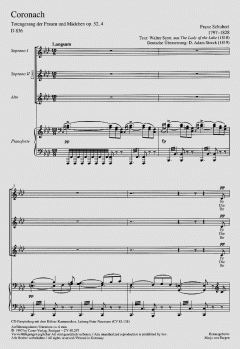 Coronach (Franz Schubert) 