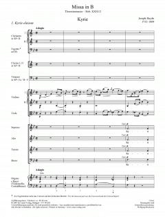 Missa in B Hob. XXII:12 von Joseph Haydn (Download) 