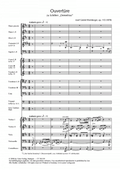 Ouvertüre op. 110 von Josef Gabriel Rheinberger (Download) 