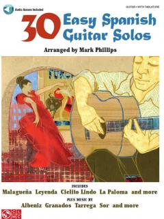 30 Easy Spanish Guitar Solos von Mark Phillips 