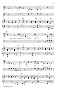 Love Song von S. Bareilles 