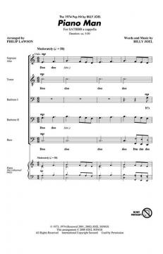 Piano Man von Billy Joel (Download) 