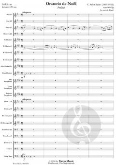 Prelude from Oratorio de Noël von Camille Saint-Saëns (Download) 