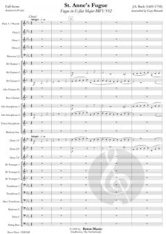 Fugue in E-flat major BWV 552 von Johann Sebastian Bach (Download) 