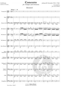 Concerto For Trumpet von Johann Baptist Georg Neruda (Download) 