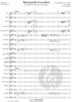 Quel guardo il cavaliere von Gaetano Donizetti (Download) 