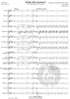 Stella del marinar! from The Opera La Gioconda von Amilcare Ponchielli (Download) 