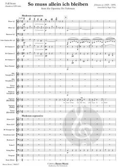So muss allein ich bleiben from The Operetta Die Fledermaus von Johann Strauss (Sohn) (Download) 