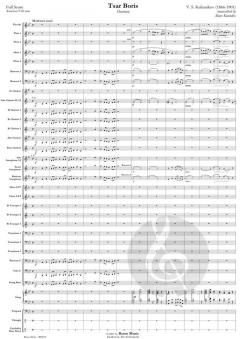 Tsar Boris (Overture) von Vasily Sergeyevich Kalinnikov (Download) 