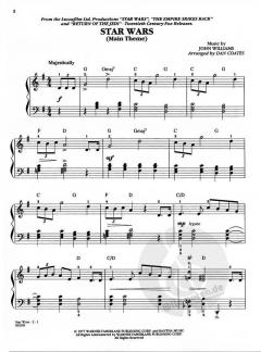 Music From The Star Wars Trilogy (Easy Piano) von John Williams 