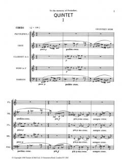 Wind Quintet (Geoffrey Bush) 