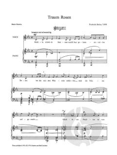 Twenty-Two Songs With Piano von Frederick Delius 