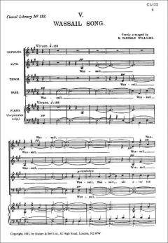 Wassail Song (Ralph Vaughan Williams) 
