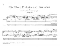 Six Short Preludes and Postludes von Charles Villiers Stanford 