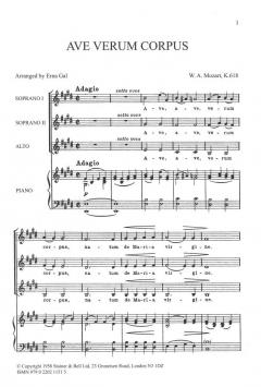 Ave Verum Corpus (W.A. Mozart) 