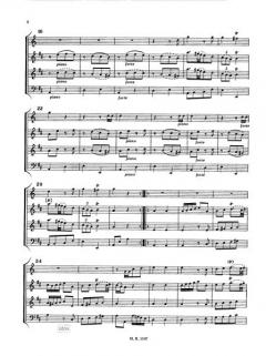 Concertino a 4 Nr. 1 MWV VIII/5 (Johann Melchior Molter) 