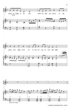 A Simple Thanksgiving von Joseph A. Martin (Download) 