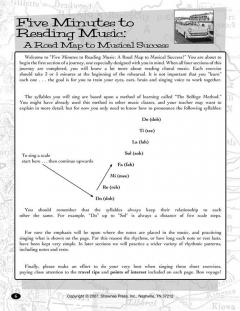 Five Minutes To Reading Music (Jerry Estes) 