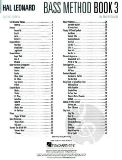 Hal Leonard Bass Method Book 3 (Ed Friedland) 