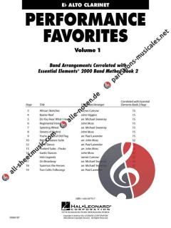 Performance Favorites Vol. 1 