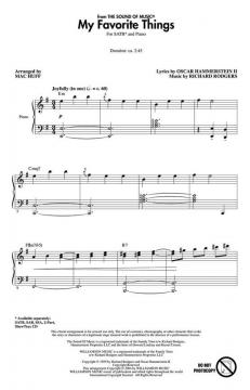My Favorite Things von Richard Rodgers (Download) 