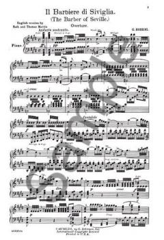 Il Barbiere di Siviglia von Gioachino Rossini 