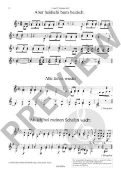 Weihnachtslieder in sangbaren Tonarten 