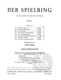 Der Spielring Band 2 von Curt Mahr 