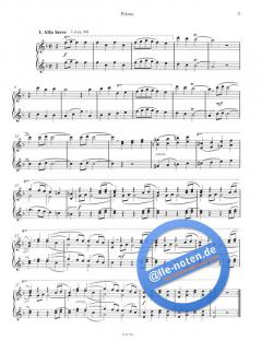 Vier Sonaten von Domenico Scarlatti 