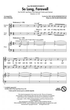 So Long, Farewell von Richard Rodgers (Download) 