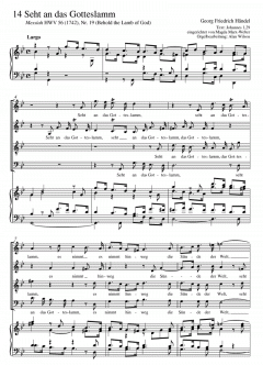 Chorbuch Händel (Georg Friedrich Händel) 