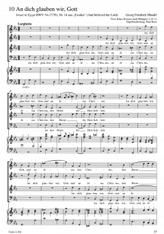 Chorbuch Händel 