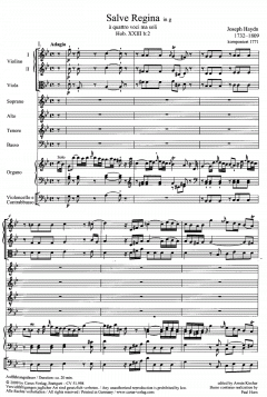 Salve Regina in g-Moll Hob.XXIIIb:2 (Joseph Haydn) 