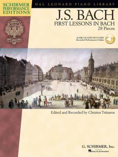 Bach First Lessons In Bach von Johann Sebastian Bach 