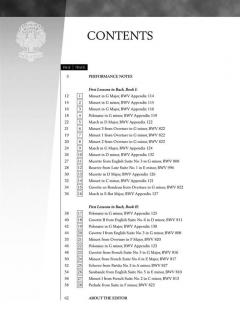 Bach First Lessons In Bach von Johann Sebastian Bach 