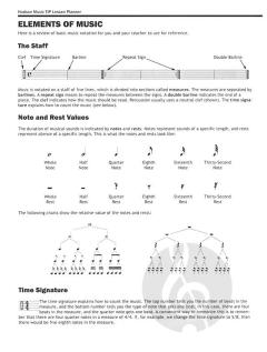 Drum Lesson Planner 