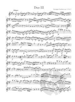 6 Duos op. 11 von Giuseppe Maria Cambini für zwei Querflöten im Alle Noten Shop kaufen
