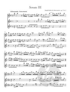 6 Sonaten op. 7 (Joseph Bodin de Boismortier) 