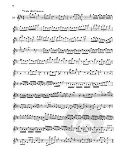 Capricen, Fantasien und Anfangsstücke von Johann Joachim Quantz für Flöte solo und mit Bc. im Alle Noten Shop kaufen