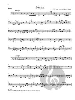 Sonate in g-moll von Carl Philipp Emanuel Bach für Oboe und Basso continuo im Alle Noten Shop kaufen
