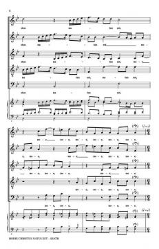 Hodie Christus Natus Est von Jan Pieter Sweelinck (Download) 