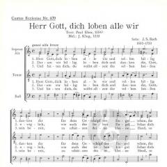 Herr Gott, dich loben alle wir (J.S. Bach) 