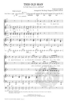 The King's Singers Choral Lib. Vol. 1 (The King's Singers) 