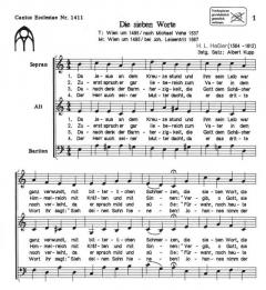 Die sieben Worte (Hans Leo Haßler) 