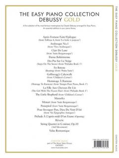 The Easy Piano Collection: Debussy Gold 