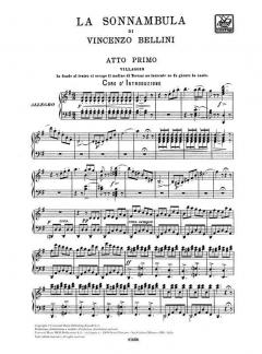 La Sonnambula von Vincenco Bellini 